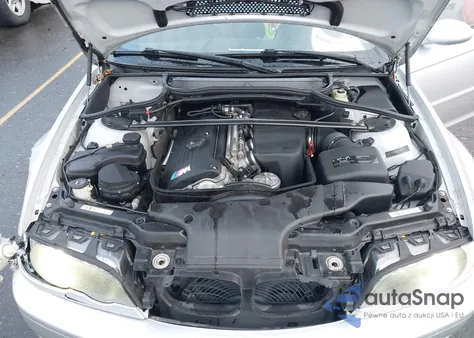 2005 BMW M3 z USA, uszkodzony, nr VIN WBSBL93465PN60373